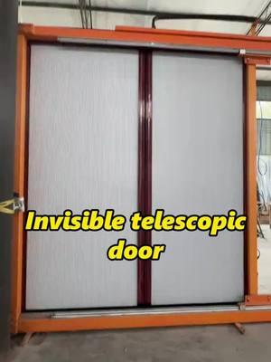 Invisible partition doors that can be installed in 10 minutes without drilling. #slidingdoors #invisibledoors #partitiondoor #foldingdoor #frenchdoors #door #doors #aluminum #factory #tottme #tottmetal