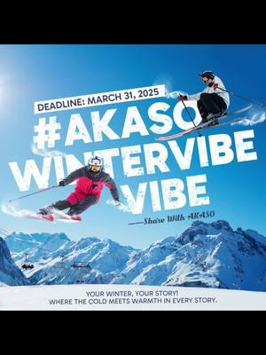 🌟From WinterVibes to Everyday Highlights with AKASO–New Events Launch!🌟 #AKASOWinterVibe❄️--"The Cold Meets Warmth in Every Story." 🔥 Whether it's the charm of outdoor adventures or the cozy comfort of staying in, share the moments that make this season unforgettable. Let’s capture the magic of winter together with AKASO! 🗓The event runs until March 31st. How to Participate✍️🎁: 1.Check our bio to find the Share with AKASO link! 2.Select the event you want to attend. 3.Submit your work and get your reward. Participate and receive surprise gifts! 💰Cash Awards--up to $200 🔧Participation Awards--100% Gift Winning 🎁Lucky Awards--AKASO Gift Bag ✨Exposure Opportunity--AKASO Official publicity for you It serves as the best companion for preserving memories. Let us join together in recording more moments to cherish. Let's #SharewithAKASO! #AKASO #actioncamera #winter#Snow#Skiing #SnowyDays #CozyMoments#outdoorlife #outdoorlifestyle #DailyRoutine#DailyLife #mylifestory #EverydayMoments