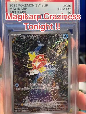 The night of Magikarp! #pokemon #thestarters151 #magikarp 