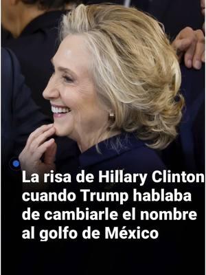 🎥  La risa de Hillary Clinton cuando Trump exponía su idea de cambiarle el nombre al golfo de México por el “golfo de América”. Más sobre lo ocurrido en el link de este video. #InaugurationDay #ElRegresoDeTrump #DonaldTrump #Trump #WashingtonDC #UnivisionNoticias #Uninoticias #HillaryClinton #Clinton #UnivisionNoticias #GolfoDeAmérica #GolfoDeMéxico