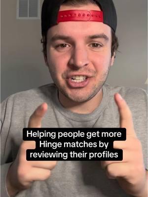 Reviewing Hinge profiles to help people get more matches #hingeprofile #hinge #hingedating #dating #datingapps #onlinedating 