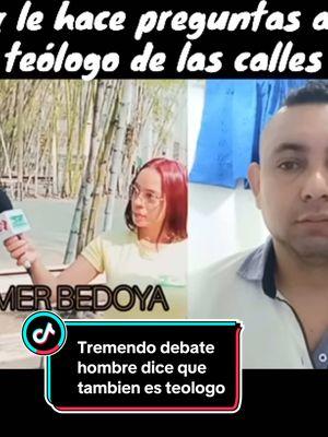 Tremendo debate hombre dice que también es teólogo y le hace preguntas al teólogo de las calles#debate #biblico #teologo #hombres #teologodelacalle #tremendo #livehighlights #tiktokviral #paratiiiiiiiiiiiiiiiiiiiiiiiiiiiiiii 