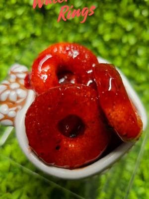 Chamoy Watermelon Rings 🍉 #dulcesconchamoy #chamoy #mexicansnacks #snacks #dulcesenchilados #paratiiiiiiiiiiiiiiiiiiiiiiiiiiiiiii  #dulcesconchamoy #spicycandy #fyp 