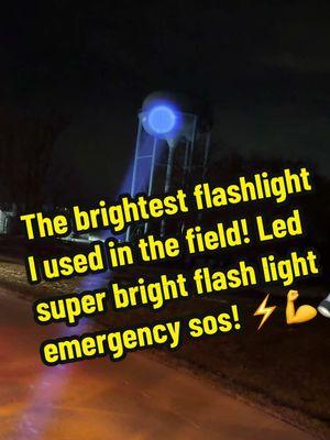 “🔦 Powerful Multifunctional LED Flashlight – 100,000+ Lumens, Rechargeable & Waterproof!"   "Upgrade your adventures with this **100,000+ lumens multifunctional LED flashlight**! Designed for ultimate performance, it features an **adjustable wide beam** and **laser-style focus**, offering unmatched visibility. Built to last, it’s **waterproof**, **rechargeable**, and doubles as a **power bank** to keep your devices powered on the go. With **USB input/output**, **overcharge protection**, and a durable design, it’s the perfect tool for camping, emergencies, or any adventure. Illuminate your world with the bright and reliable flashlight available!"   #LEDFlashlight #PowerfulFlashlight #RechargeableFlashlight #WaterproofFlashlight #100000Lumens #OutdoorGear #CampingEssentials #USBFlashlight #AdjustableBeam #EmergencyFlashlight #VersatileTools #TacticalFlashlight #BrightestFlashlight  #automotive #roadsideassistance #hunting #DIY #toktokmademebuyit #EmergencyPreparedness #TikTokShop 