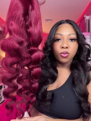 I LOVE THIS RED OMG!!!😍 @Tahikie Hair Shop #fypシ #trending #videoviral #wig #wiginstall #wigstylingtutorial #fyp 