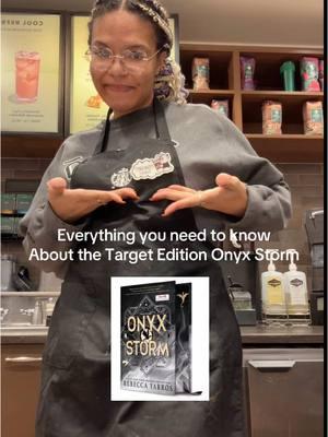 All the love for Jackson MI target lol but it’s always slow in the morning for book releases which is perfect 🤌 I hope this helps! Happy Onyx Storm release day! #starbucks #tarbucks #fyp #barista #fyp #onyxstorm #target #starbucksdrinks #starbucksbarista #contentcreator #coffeeshop #viral #michigan #fourthwing #BookTok #rebeccayarros  *my opinions, not targets*