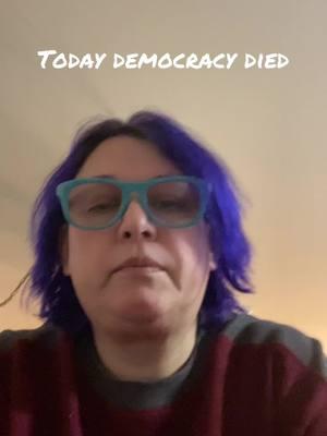 mark this day on your calendar, January 20, 2025 the day democracy died in the US ##trump##totalitarianism##democracy