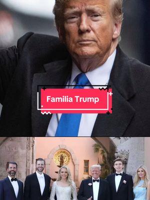 La famila Trump #trumpfamily #familiatrump #trumpinauguration #trump2025 #makeamericagreatagain🇺🇸❤️ #usa #parati #foryoupage #news #important 