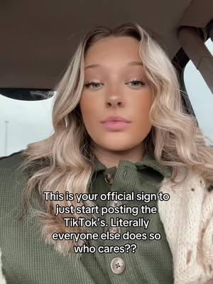 Post those videos girl #smallcontentcreator #creators #ilytiktok 