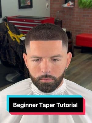 Simple taper tutorial ✂️ #iebarber #transformation #tutorial #stepbystep #haircut #lowtaper #taperfade #fade #buzzcut #hightaper