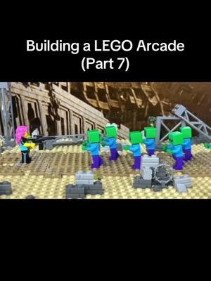 Building a LEGO Arcade (Part 7) Video by The B3 #lego #arcade #legobuild #legobuilds #legomoc #legomocs #legotiktok 