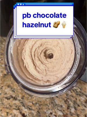 Ofcourse I didn’t record making this base… but I have outdone myself with this one 👀 who wants the recipe?? #ninjacreami #peanutbuttericecream #hazelnut #pirouline #chocolatehazelnut #creamirecipes #ninjacreamirecipe 