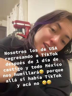 Estuvo buena la carrilla #tiktokban #tiktokisback #tiktokusa #ayhola #paulinadelamora #lol #regresodetiktok #MLKDay #mexico 