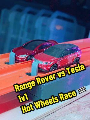 #rangeroversport #teslamodels #rangerover #tesla #hotwheels #racing #roadracing #1v1 