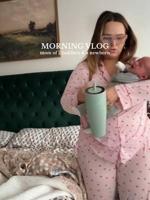 3 under 4 life! Honestly…I’m loving it in all its craziness 🤪🥹 #MomsofTikTok #morningvlog #morningroutine #motherhoodunfiltered #3under4 #newbornbaby #postpartum #fyp #viral 