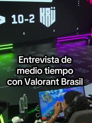 Participación en la transmisión de Brasil #esports #Valorant #vct #kru 