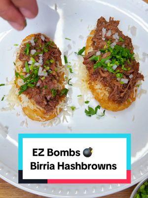 #ezbombs #ezbombsbirria #ezbombshasbrowns #makingezbombs #instapotrecipes #crockpotrecipes #ezbombsfood 