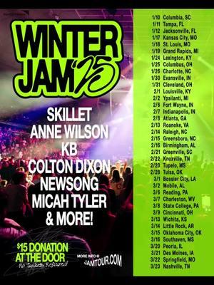 The cold didn’t stop us yesterday from praising God and rocking out @Winter Jam took my oldest son to his first concert and my niece and nephew. Thank you @Jessica Wadley-VanBeek for letting me have them this weekend. #fyp #skillet #christfollower #winterjam2025 #singlemom #swmichigan 