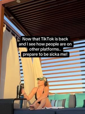 Oh It’s on! My tribe is #Tiktok I live here now 🤣💁‍♀️ #tiktokcreator #ILoveTiktok #preparetobesickofme 