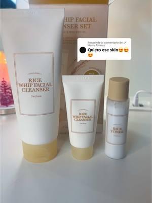 Respuesta a @💉Heyly Alvarez limpiador y set para viaje a base de agua de arroz de skincare coreano ,I’M FROM  #koreanskincare #skincare #limpiadorfacial #tonico #cuidadodelapiel #skincareroutine #skincaredearroz #koreanproducts #milktoner 