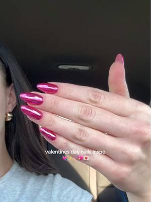 HOT PINK CHROME!!!! 💓🤤 #nails #nailinspo #valentinesdaynails #pinknails #dndnailpolish #chromenails #nailscheck #nailday #naildaywithme #nailtransformation #febuarynails #nailinspiration 