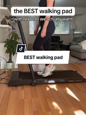 finally an under desk treadmill with actual features we want! #lichicowalkingpad #walkingpad #workoutfromhome #underdesktreadmill #momoftiktok #homeworkout #wfhlife #homegym 