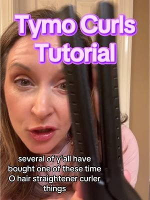 You asked for a @TYMO BEAUTY US #hairtutorial and here it is! This is how I do #straightenercurls with the #tymobeauty #2in1straightenerandcurler  #newyearnewbeauty #bighairdontcare #biggerthehairtheclosertogod 