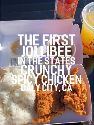 THE VERY FORST JOLIBEE IN THE USA! #jollibee #dalycity #friedchicken #fyp #foryou #explore