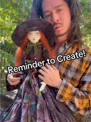 My little public service announcement! #inspirational #dolltok #dollmaking #upcycling