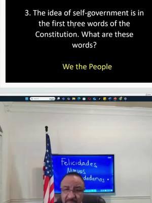 #LIVEhighlights #TikTokLIVE #LIVE participación en clases de los alumnos contestando las preguntas cívicars. #elprofedelaciudadania #ingles #usa🇺🇸 #hispanictiktok 