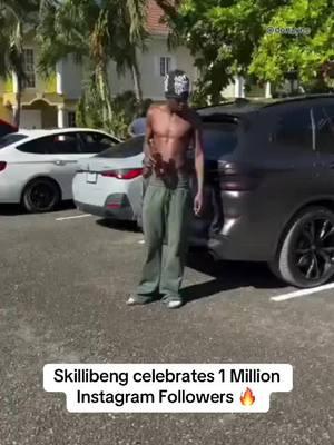 congratulations to Skillibeng for 1M IG followers !!! 🔥 #dancehall #dancehallculture #skillibeng #skillibengmusic 