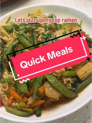 Lets make #topramennoodles & #veggiestirfryrecipe  #quickmealsathome #letseattogether #cookingtiktok 