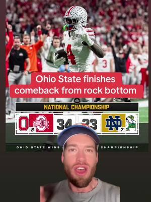 We crowned the right champion. Greatest College football postseason run ever 🏈🏆 #ohiostatefootball #CollegeFootball #collegefootballplayoff #cfbplayoff #collegefootballnationalchampionship #cfbnationalchampionship #ohiostatebuckeyes #collegefootballplayoffrankings 