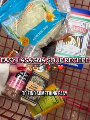 easy lasagna soup reciepe from @The Girl Who Ate Everything for ✨$25✨ Trader Joe’s Edition!  🌟 @trader joes  #EasyRecipes #mealprepideas #easymealprepideas #mealsunder25dollars #quickeasymeals #familymeals #traderjoesmeals #traderjoes 