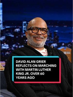 David Alan Grier reflects on marching with Martin Luther King Jr. over 60 years ago. #FallonTonight #TonightShow #DavidAlanGrier #MartinLutherKingJr #MLK #JimmyFallon 