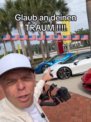 Glaube an deinen Traum! Ich hätte niemals gedacht, dass ich jemals in Naples, Florida 🇺🇸 Content für Ferrari produzieren würde! Es wird sicher auch in deinem Leben Situationen geben, wo dir Menschen Dinge nicht zutrauen, dir sagen dass DU so etwas eh nicht kannst oder dich belächeln, wenn du ihnen von deinen Träumen, Visionen und Zielen erzählst. Ich habe das so erlebt! Es tat sehr oft weh, aber die Menschen, die einem sehr Nahe stehen, haben es geschafft mich immer wieder zu ermutigen und weiter zumachen. Lass' dich nicht unterkriegen! Es wird alles gut! Danke an alle, die an meinen Traum glauben und mich unterstutzen. Viele Deutsche auswanderer in den USA 🇺🇸 werden das kennen. #auswandern #ausgewandert #deutscheindenusa #auswandernusa #goodbyedeutschland #auswanderertipps #lebenindenusa #lebedeinentraum 