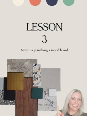 Lesson 3 Check my page for the first 2 lessons in this micro learning series  Don’t skip making a moodboard before buying your furniture! Canva is a free app and so easy to use. Sometimes pieces look great together in my head but when I actually see them side by side, the tones don’t work or the shapes. Take a few minutes to put them all into one place and look at them together. #moodboards #designseries #howtodecorate #designtips 