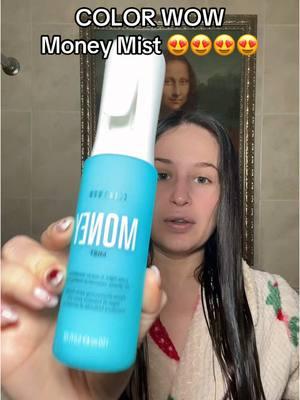 It’s super light weight but strengthens your hair and actually makes it stronger from the inside!! 10/10 definitely recommend @Color Wow Hair #colorwow #colorwowhair #moneymist #leaveinconditioner #hair #hairtok #longhair #shinyhair #haircare #haircareroutine #creatorsearchinsights 