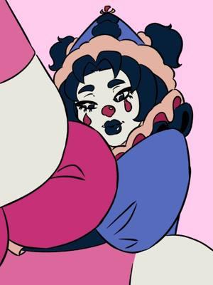 Hello?? #2danimation #animation #characteranimation #artistsoftiktok #clown #clowngirl 