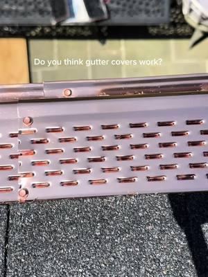 Copper Gutter Protection call #georgesseamlessgutters #copper #gutters #westchesterny #fairfieldcounty #michaelblovingcopper 