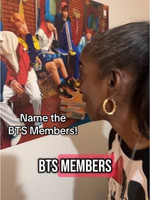 Can my mom name the BTSmembers names again? Let’s see. She hasn’t done this in a while lol #jhope #jimin #jungkook #suga #rm #jin #v #btsmembers 