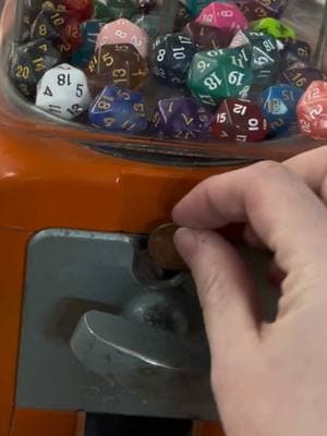 #dnd #d20 #candymachine #badrolls #rollforinitiative #pennycandy  I’m getting more dice, maybe