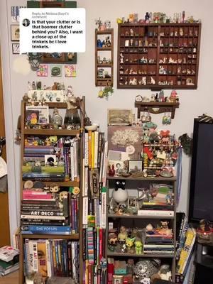 Replying to @Melissa Boyd All millennial trinket girlie clutter, I assure you. #trinket #trinkets #trinketshelf #trinketcollection #trinketgirlie #clutter 