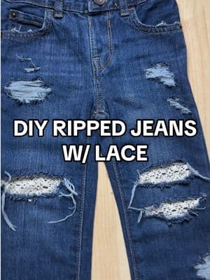 #creatorsearchinsights #diyrippedjeans #diyjeans #oldclothesrecycle #distressedjeans #customizingpants #fypage #fypシ 