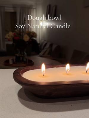 My favorite natural candle is here on TikTok Shop #tlccandleco #soycandles #handmadecandle #doughbowlcandles 