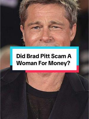 Brad Pitt strikes again! 😱 A woman was conned out of money by a scammer pretending to be him. #onlinedating #catfished #catfishing #ai #artificialintelligence #celebrity #hollywood #news #scandal 