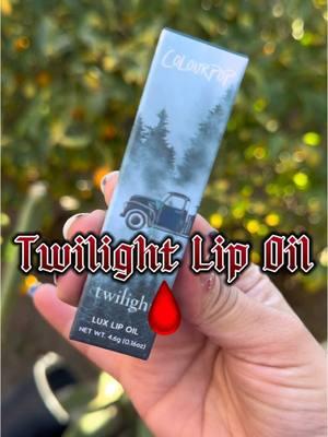 Colourpop vampy lip oil from the twilight collection called Bells. It’s so moisturizing and shiny. @ColourPop Cosmetics#colourpop#colourpopcosmetics#colourpopxtwilight#colourpoptwilight#colourpoplipoil#vampylips#vampycolor#lipoil