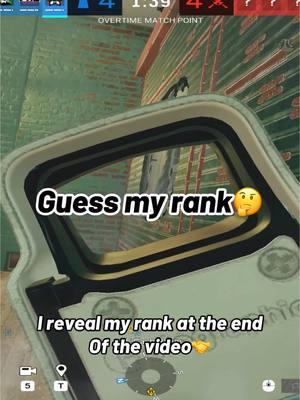 Did you guess correctly?#guessmyrank #r6 #fyp #r6siege #clips #r6s #jynxzi #comment #rainbowsixsiege #gaming 