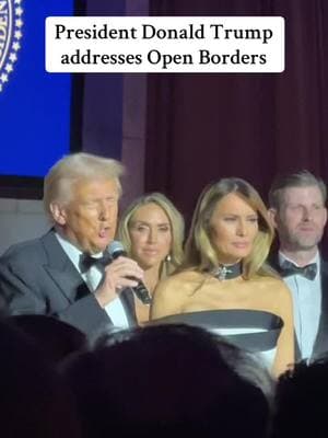 47th President Donald Trump addresses crowd at Starlight Ball #President #Trump #Presidenttrump #washingtondc #openborders #immigrants #venezuela 