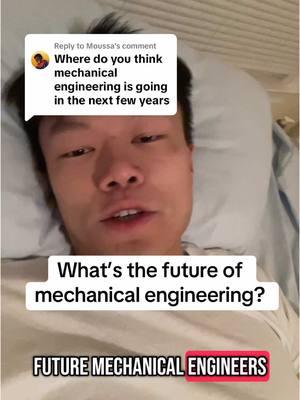 Replying to @Moussa What is the future of mechanical engineering? #mechanicalengineering #mechanicalengineer #mechanicalengineeringstudent #mechanicalproblems #engineering #engineer 